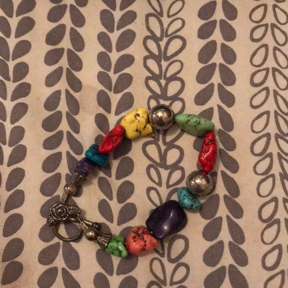 Bracelet with different colors.